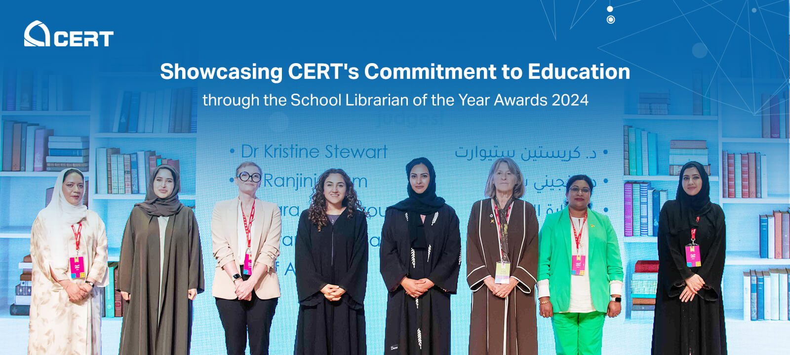 Showcasing CERT's Commitment to Education through the School Librarian of the Year Awards 2024